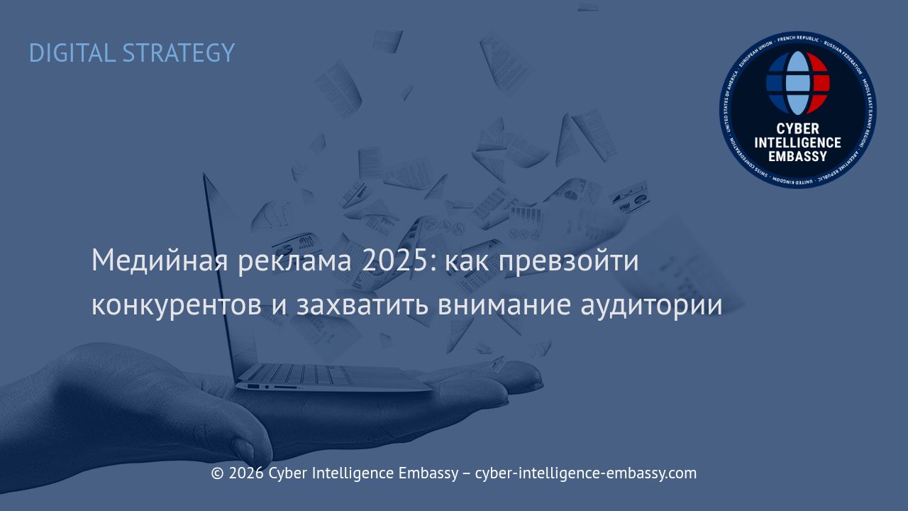 Медийная реклама 2025: как превзойти конкурентов и захватить внимание аудитории