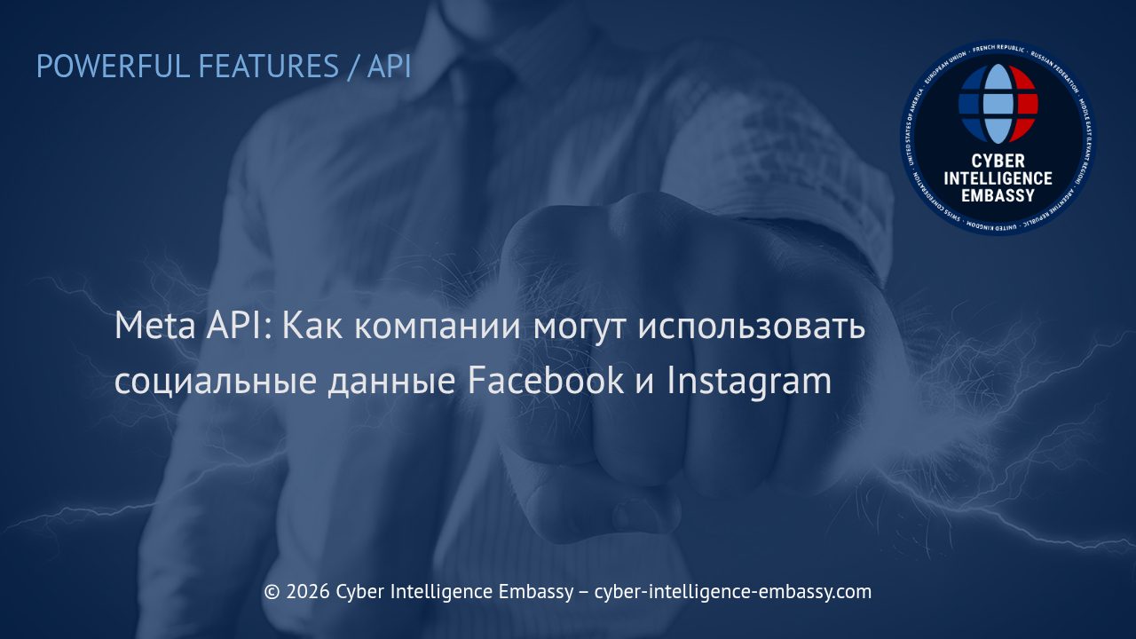Meta API: Как компании могут использовать социальные данные Facebook и Instagram