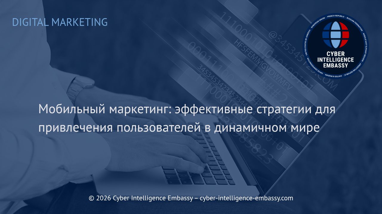 Мобильный маркетинг: эффективные стратегии для привлечения пользователей в динамичном мире