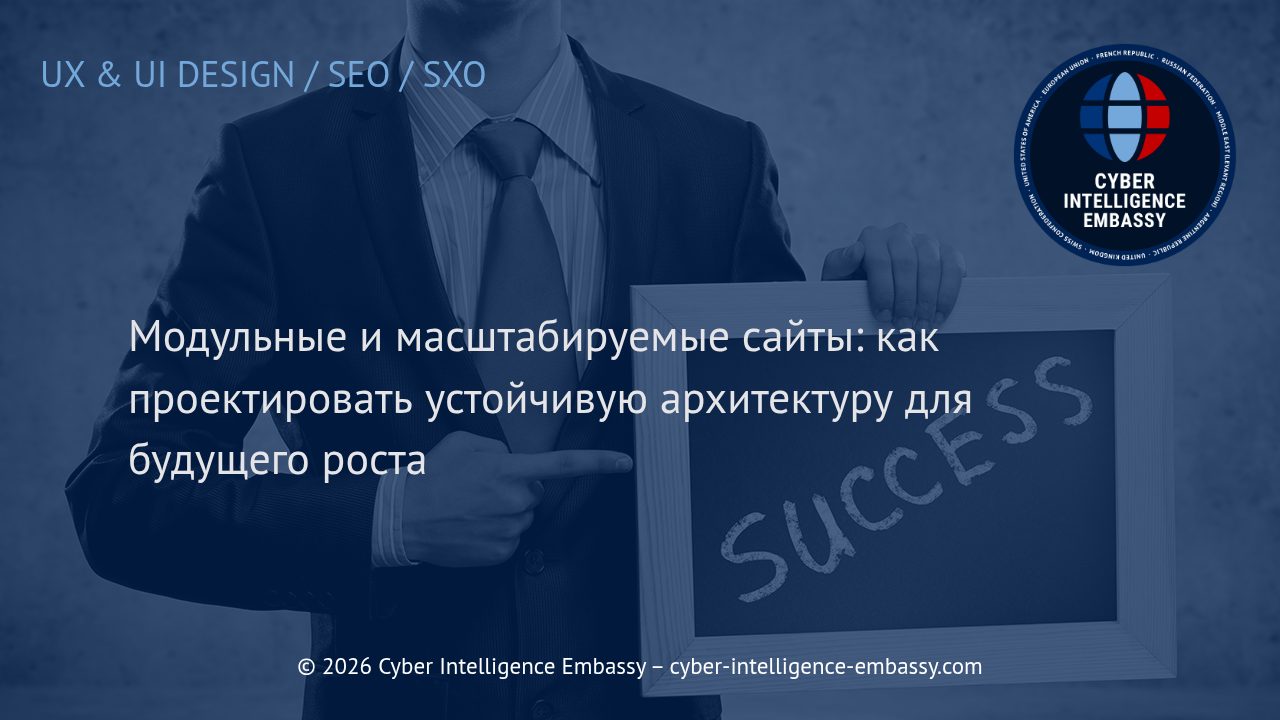 Модульные и масштабируемые сайты: как проектировать устойчивую архитектуру для будущего роста