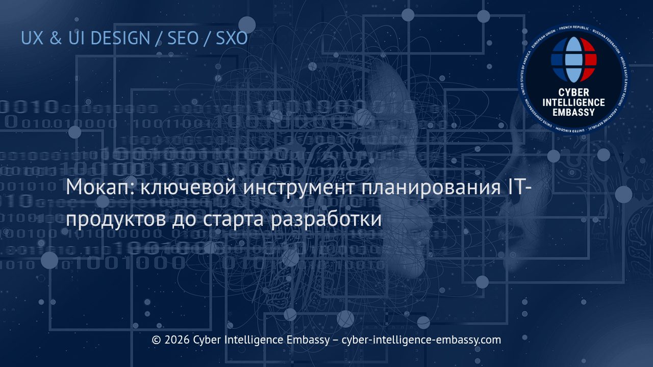 Мокап: ключевой инструмент планирования IT-продуктов до старта разработки