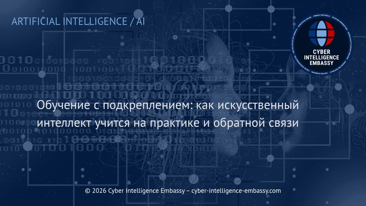 Обучение с подкреплением: как искусственный интеллект учится на практике и обратной связи