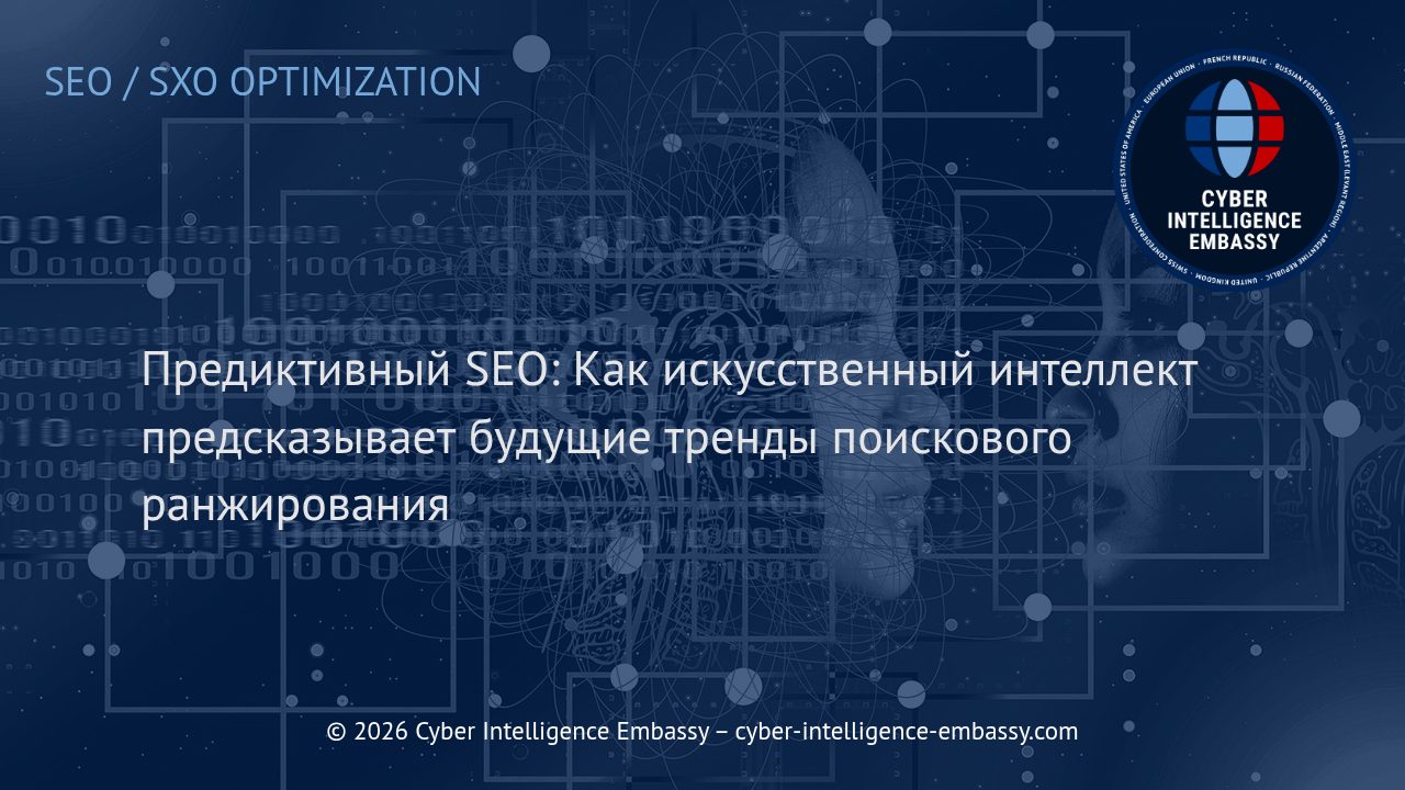 Предиктивный SEO: Как искусственный интеллект предсказывает будущие тренды поискового ранжирования