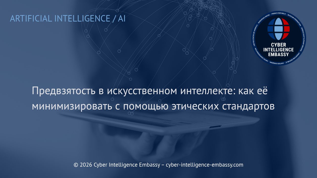 Предвзятость в искусственном интеллекте: как её минимизировать с помощью этических стандартов