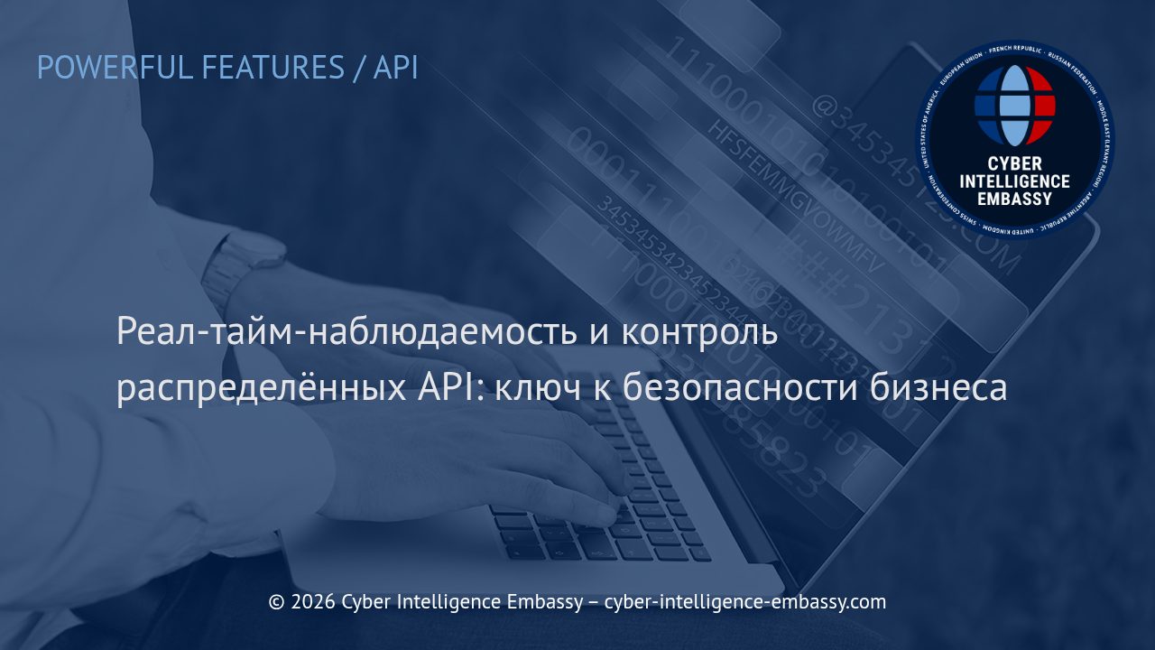 Реал-тайм-наблюдаемость и контроль распределённых API: ключ к безопасности бизнеса