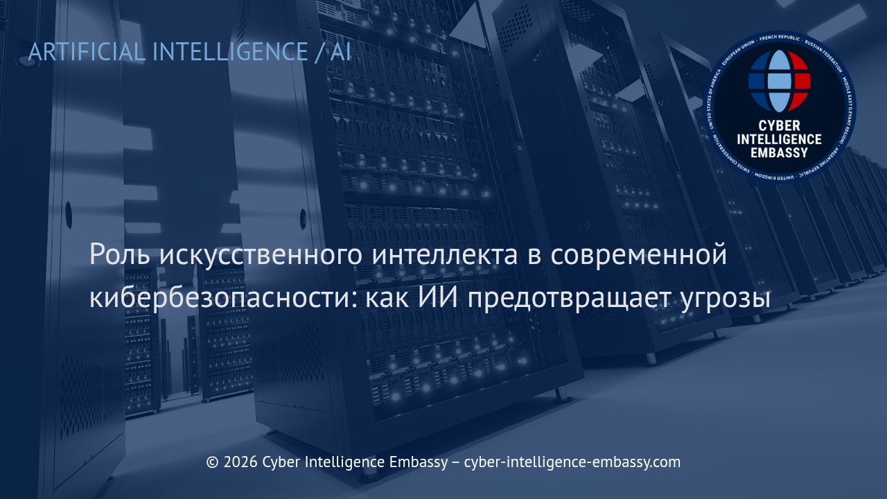Роль искусственного интеллекта в современной кибербезопасности: как ИИ предотвращает угрозы