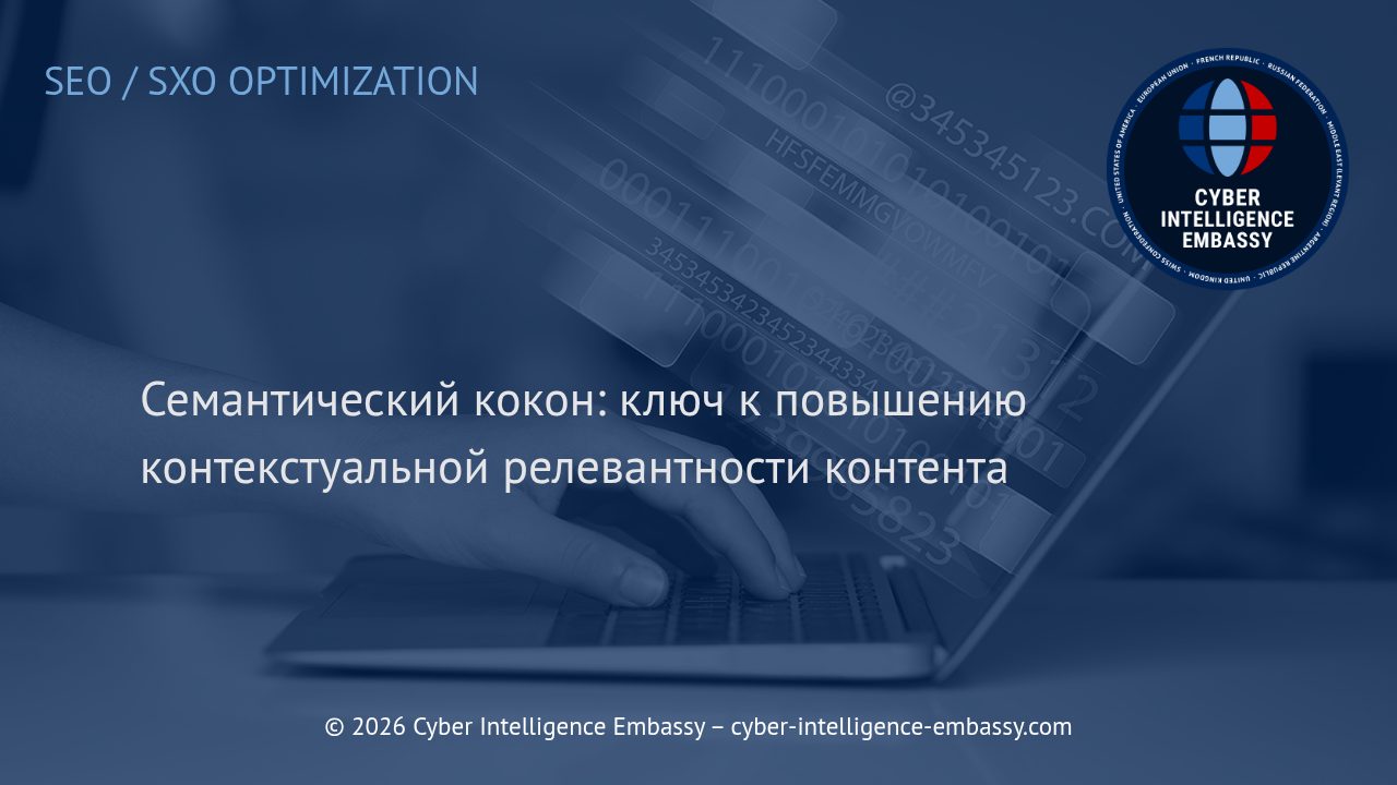 Семантический кокон: ключ к повышению контекстуальной релевантности контента
