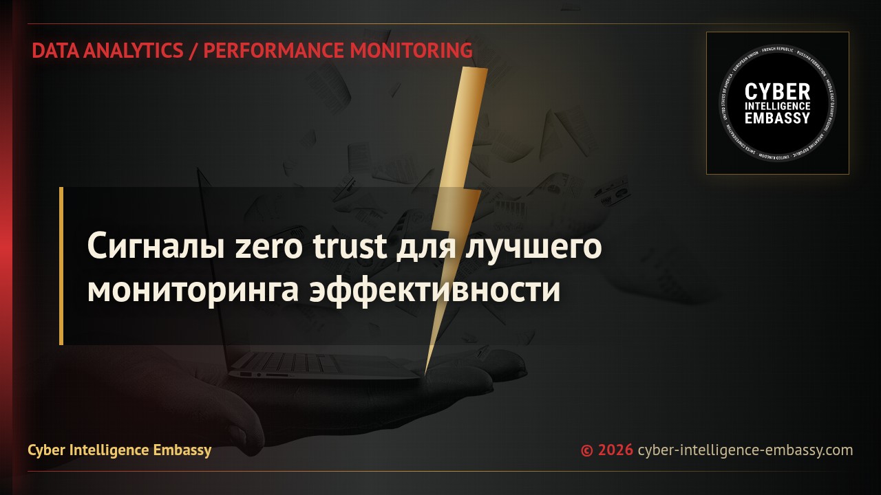 Сигналы zero trust для лучшего мониторинга эффективности