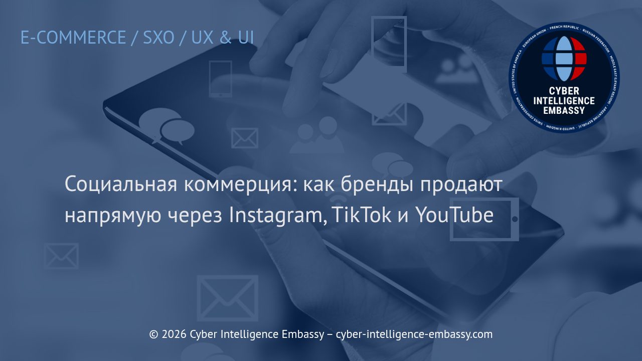 Социальная коммерция: как бренды продают напрямую через Instagram, TikTok и YouTube