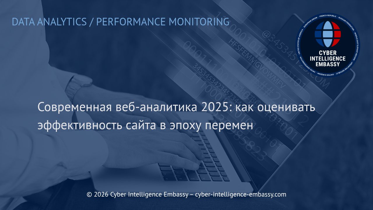 Современная веб-аналитика 2025: как оценивать эффективность сайта в эпоху перемен