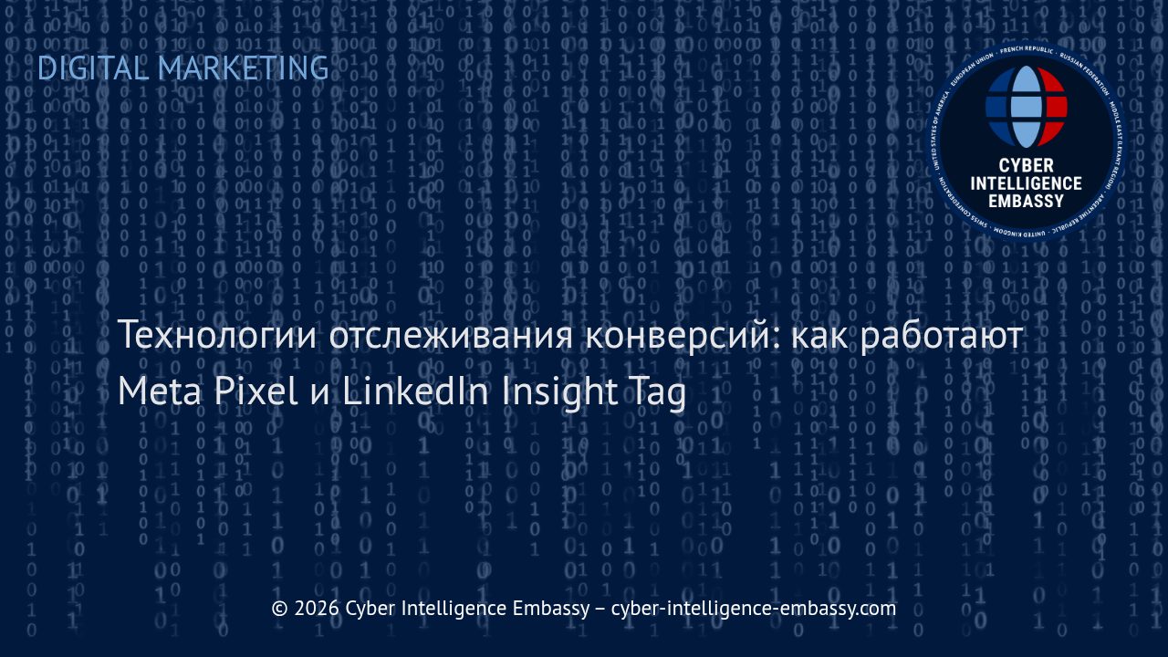 Технологии отслеживания конверсий: как работают Meta Pixel и LinkedIn Insight Tag
