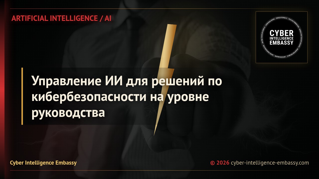 Управление ИИ для решений по кибербезопасности на уровне руководства