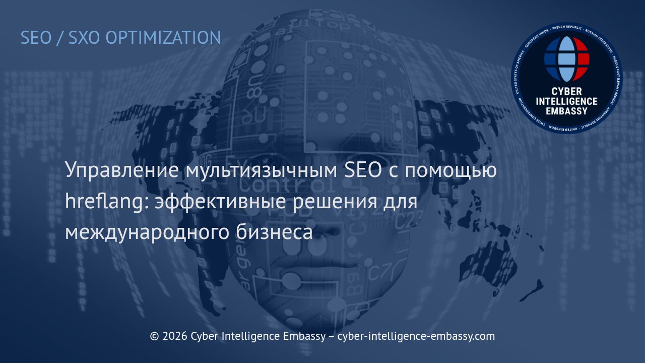 Управление мультиязычным SEO с помощью hreflang: эффективные решения для международного бизнеса