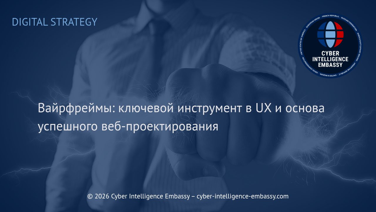 Вайрфреймы: ключевой инструмент в UX и основа успешного веб-проектирования