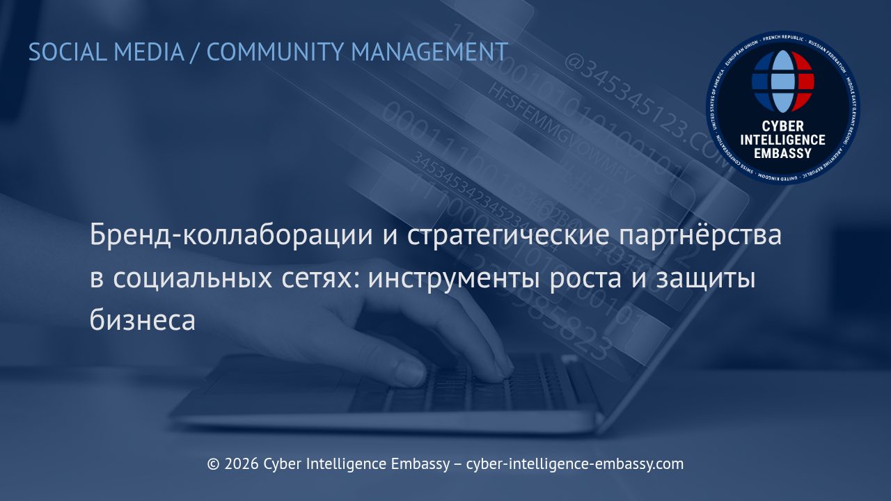 Бренд-коллаборации и стратегические партнёрства в социальных сетях: инструменты роста и защиты бизнеса