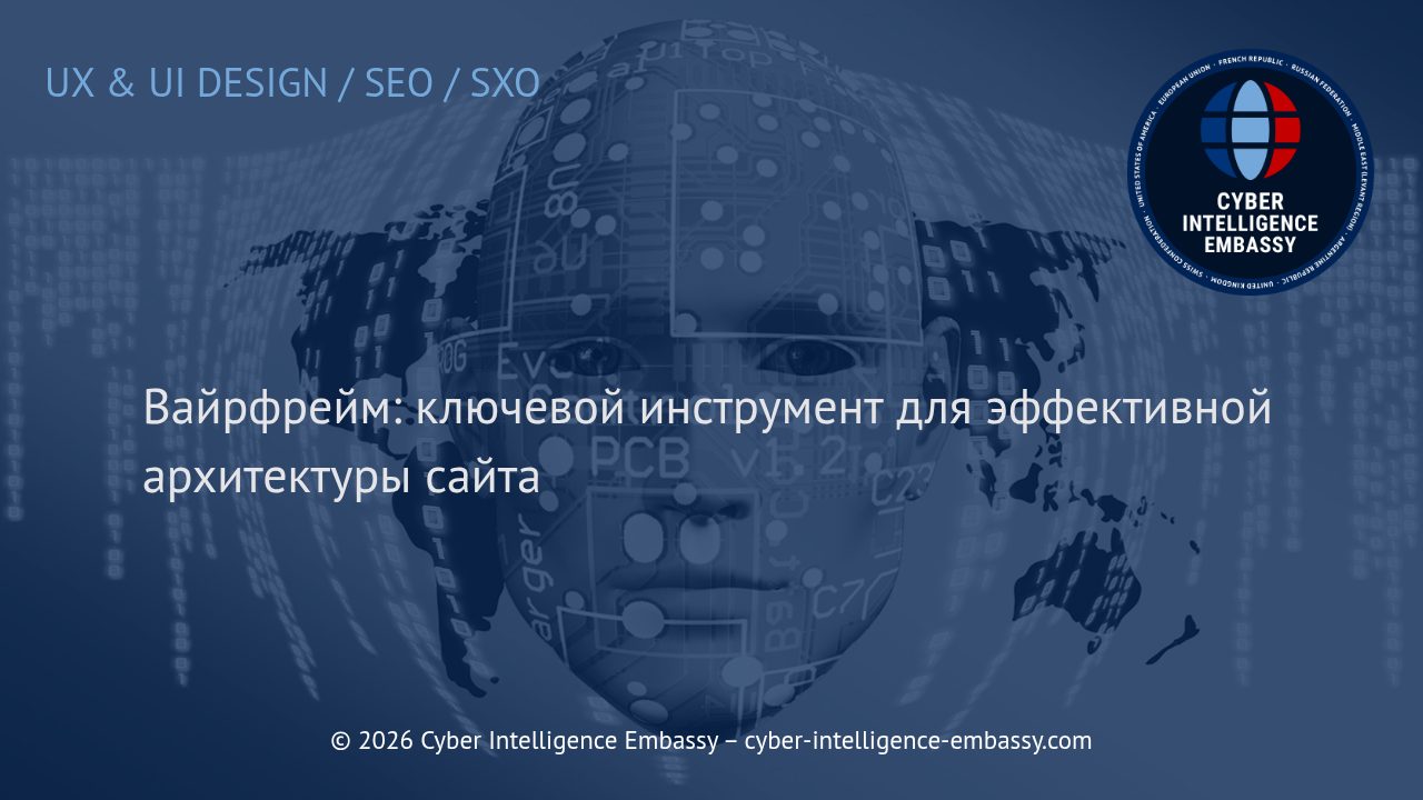 Вайрфрейм: ключевой инструмент для эффективной архитектуры сайта