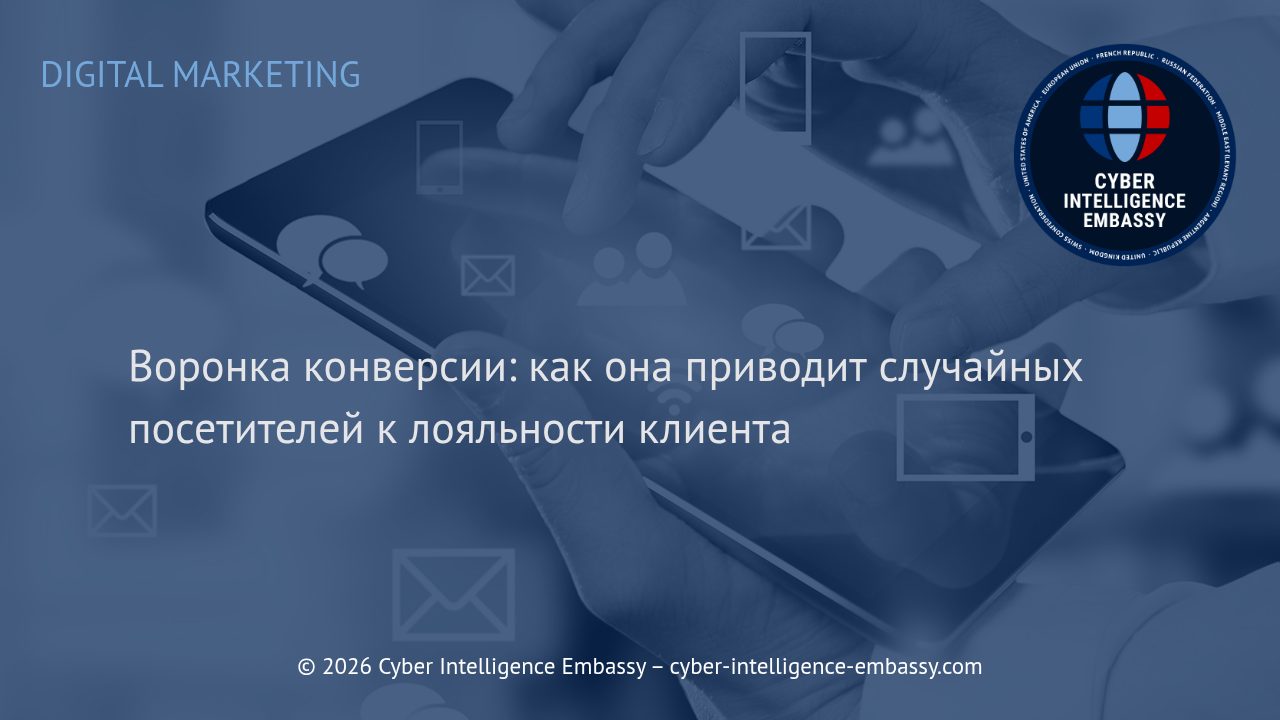 Воронка конверсии: как она приводит случайных посетителей к лояльности клиента