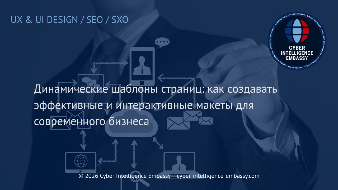 Динамические шаблоны страниц: как создавать эффективные и интерактивные макеты для современного бизнеса