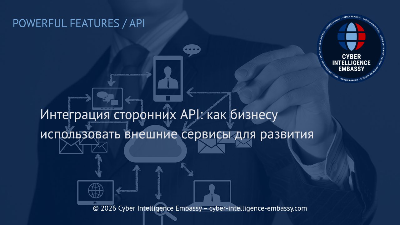 Интеграция сторонних API: как бизнесу использовать внешние сервисы для развития