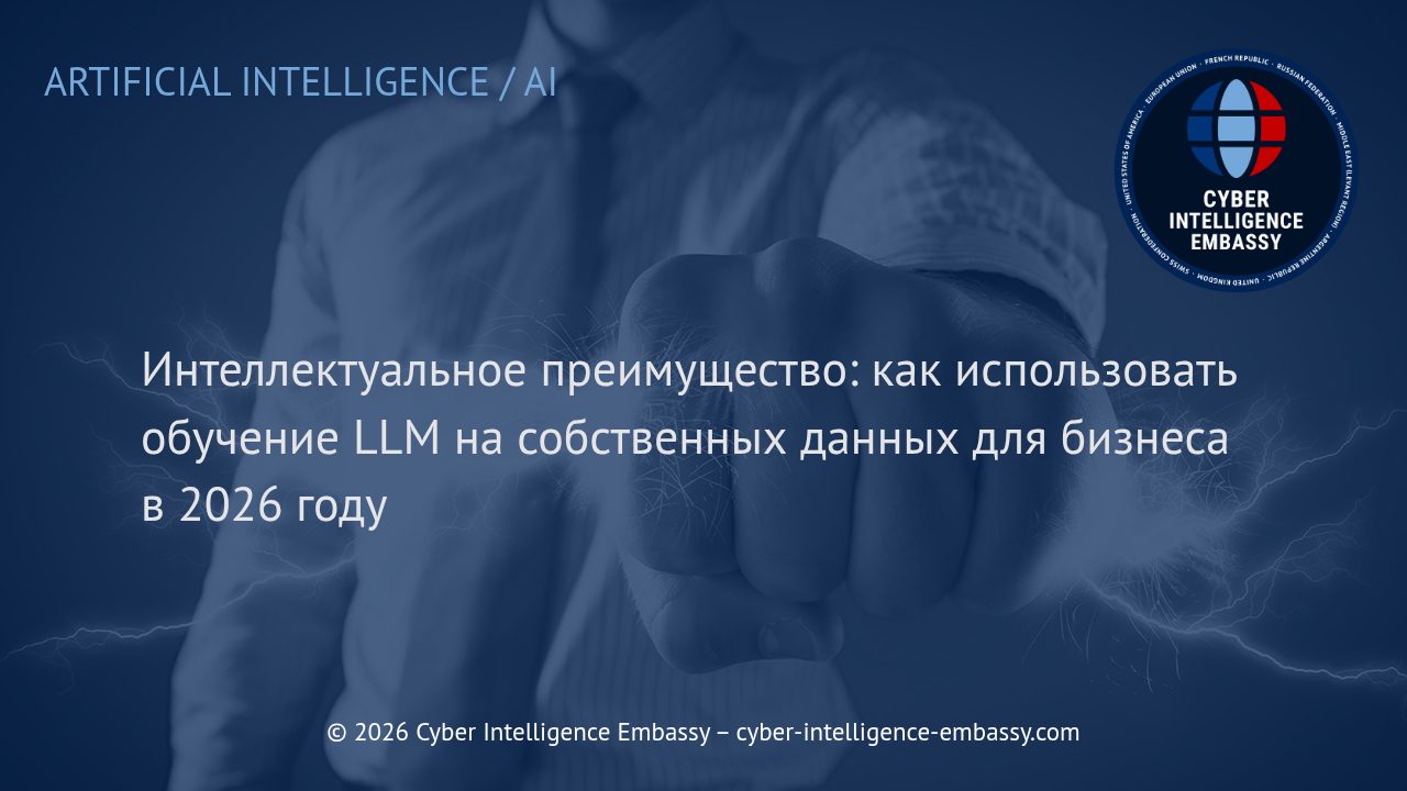 Интеллектуальное преимущество: как использовать обучение LLM на собственных данных для бизнеса в 2026 году