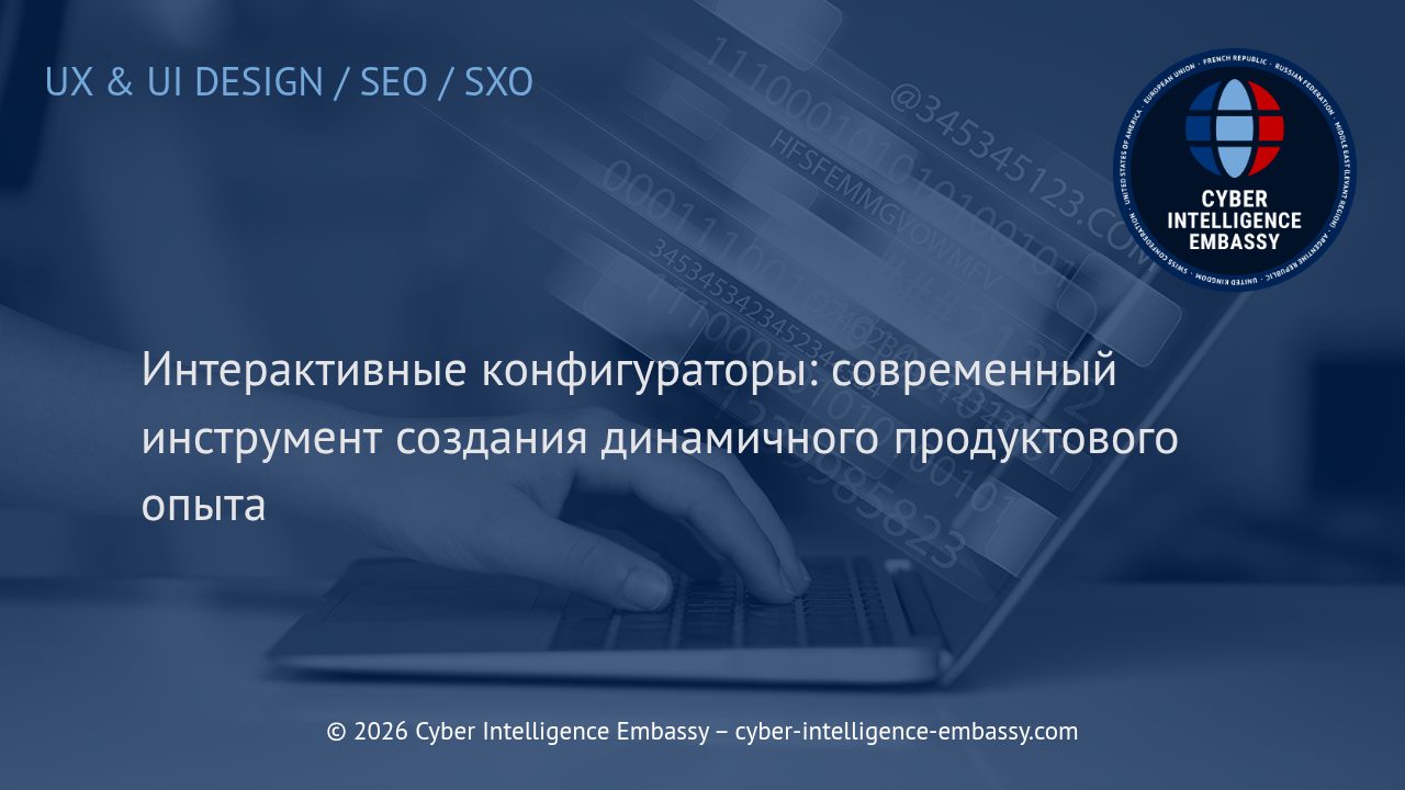 Интерактивные конфигураторы: современный инструмент создания динамичного продуктового опыта