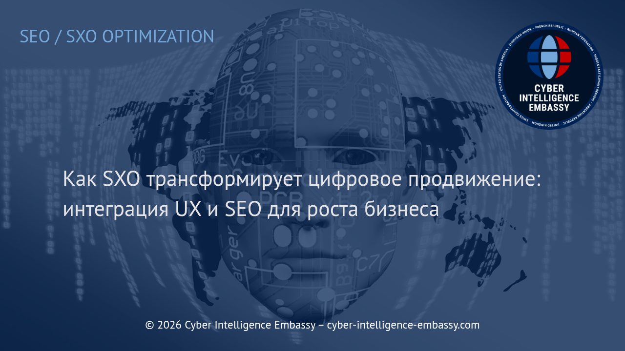 Как SXO трансформирует цифровое продвижение: интеграция UX и SEO для роста бизнеса