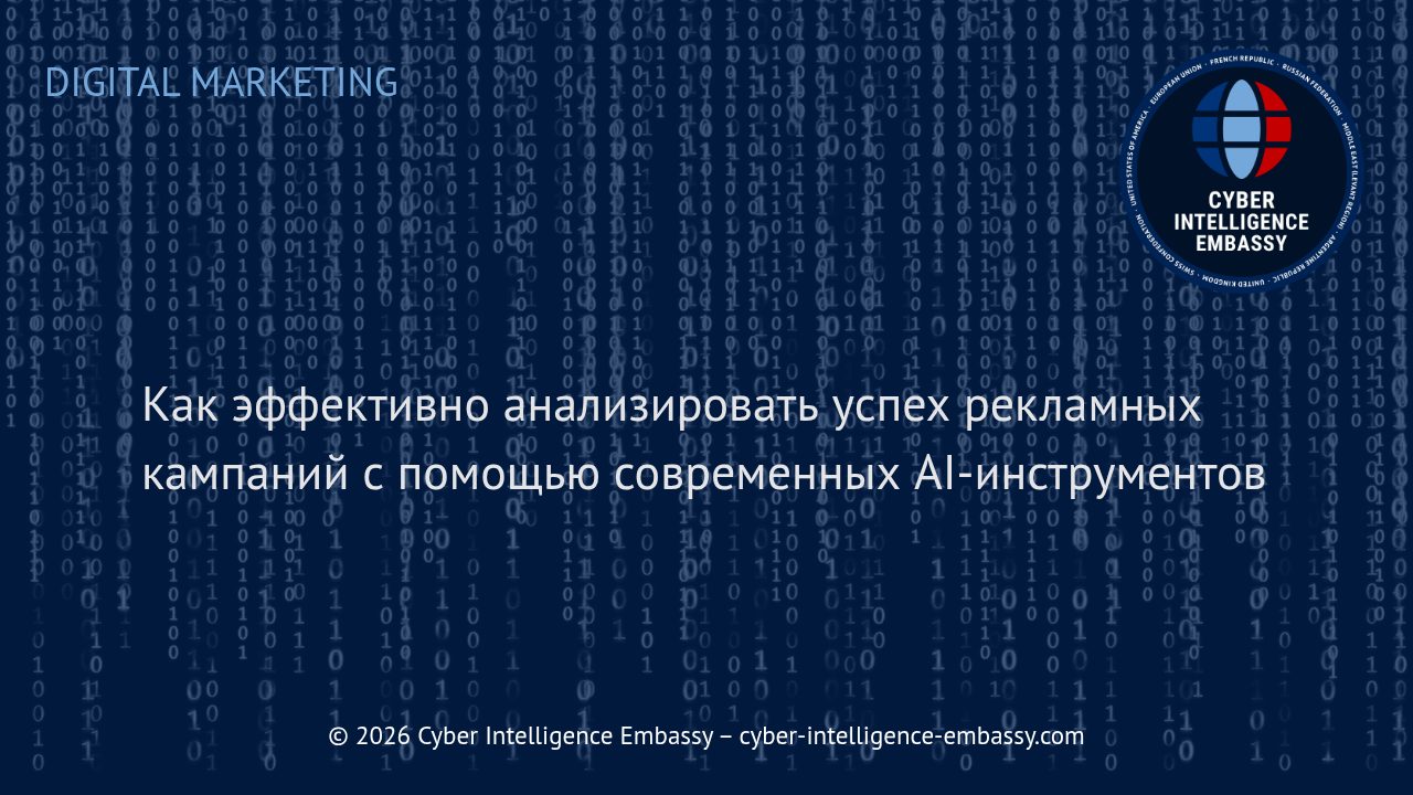 Как эффективно анализировать успех рекламных кампаний с помощью современных AI-инструментов