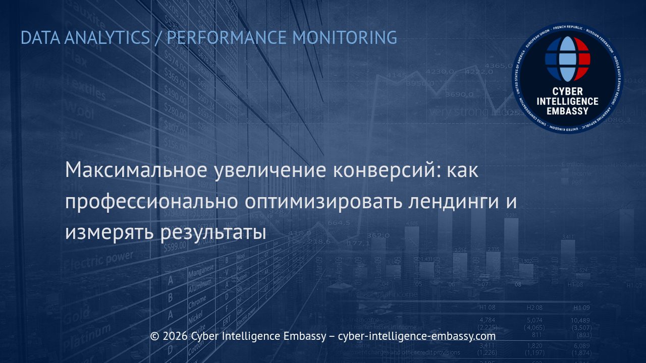 Максимальное увеличение конверсий: как профессионально оптимизировать лендинги и измерять результаты