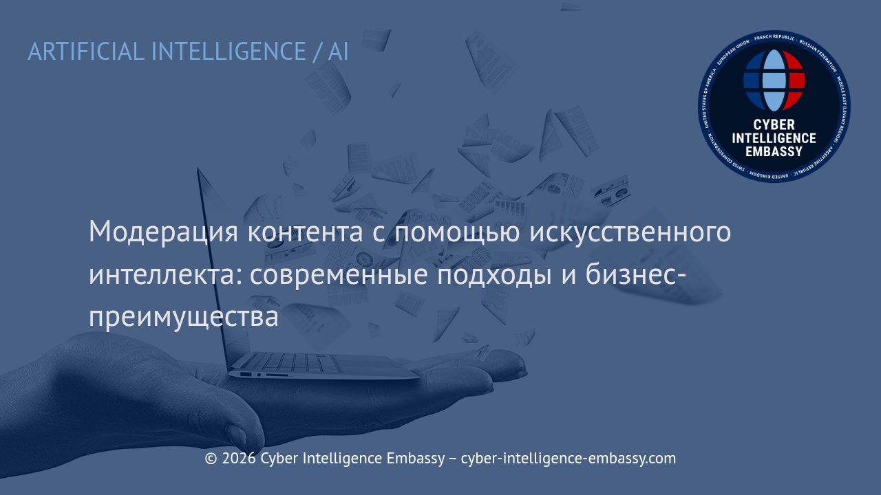 Модерация контента с помощью искусственного интеллекта: современные подходы и бизнес-преимущества