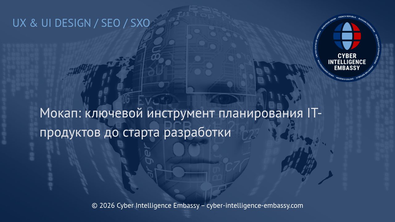 Мокап: ключевой инструмент планирования IT-продуктов до старта разработки
