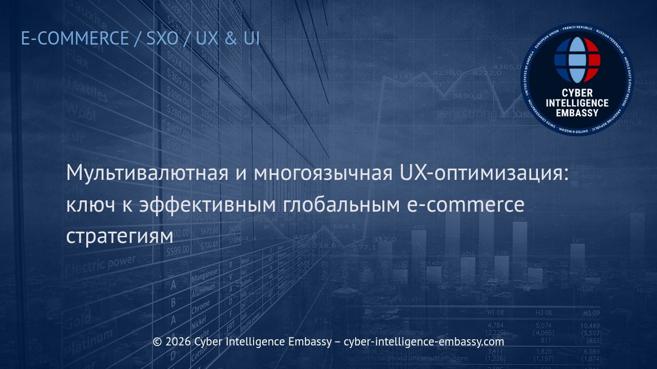 Мультивалютная и многоязычная UX-оптимизация: ключ к эффективным глобальным e-commerce стратегиям