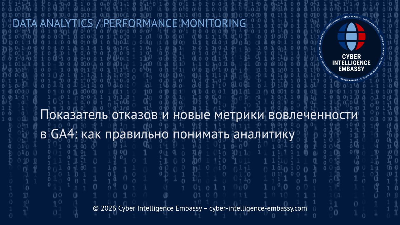 Показатель отказов и новые метрики вовлеченности в GA4: как правильно понимать аналитику