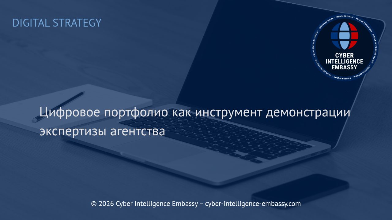 Цифровое портфолио как инструмент демонстрации экспертизы агентства