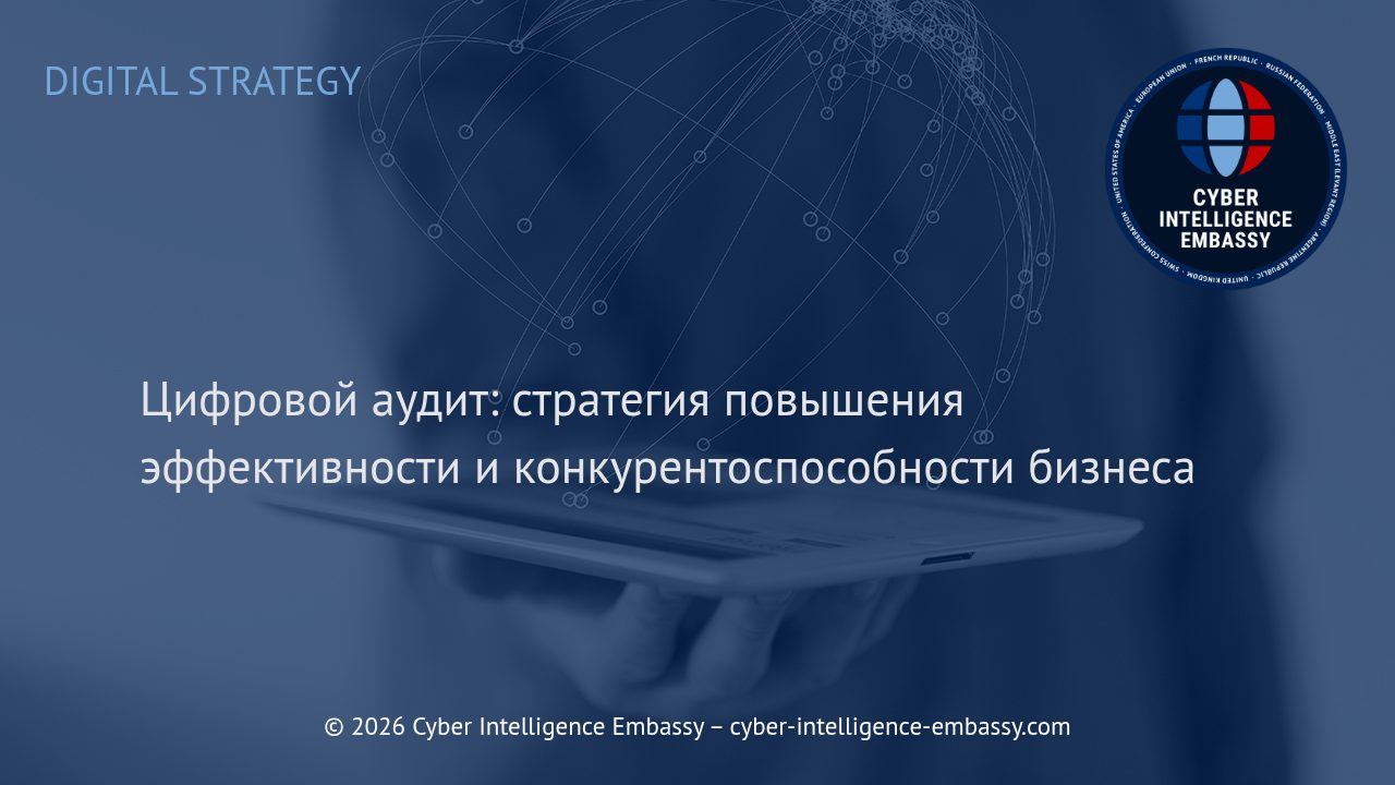 Цифровой аудит: стратегия повышения эффективности и конкурентоспособности бизнеса