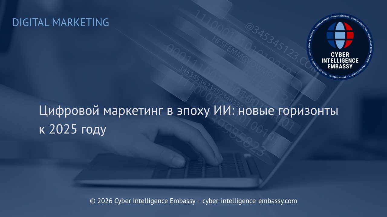 Цифровой маркетинг в эпоху ИИ: новые горизонты к 2025 году