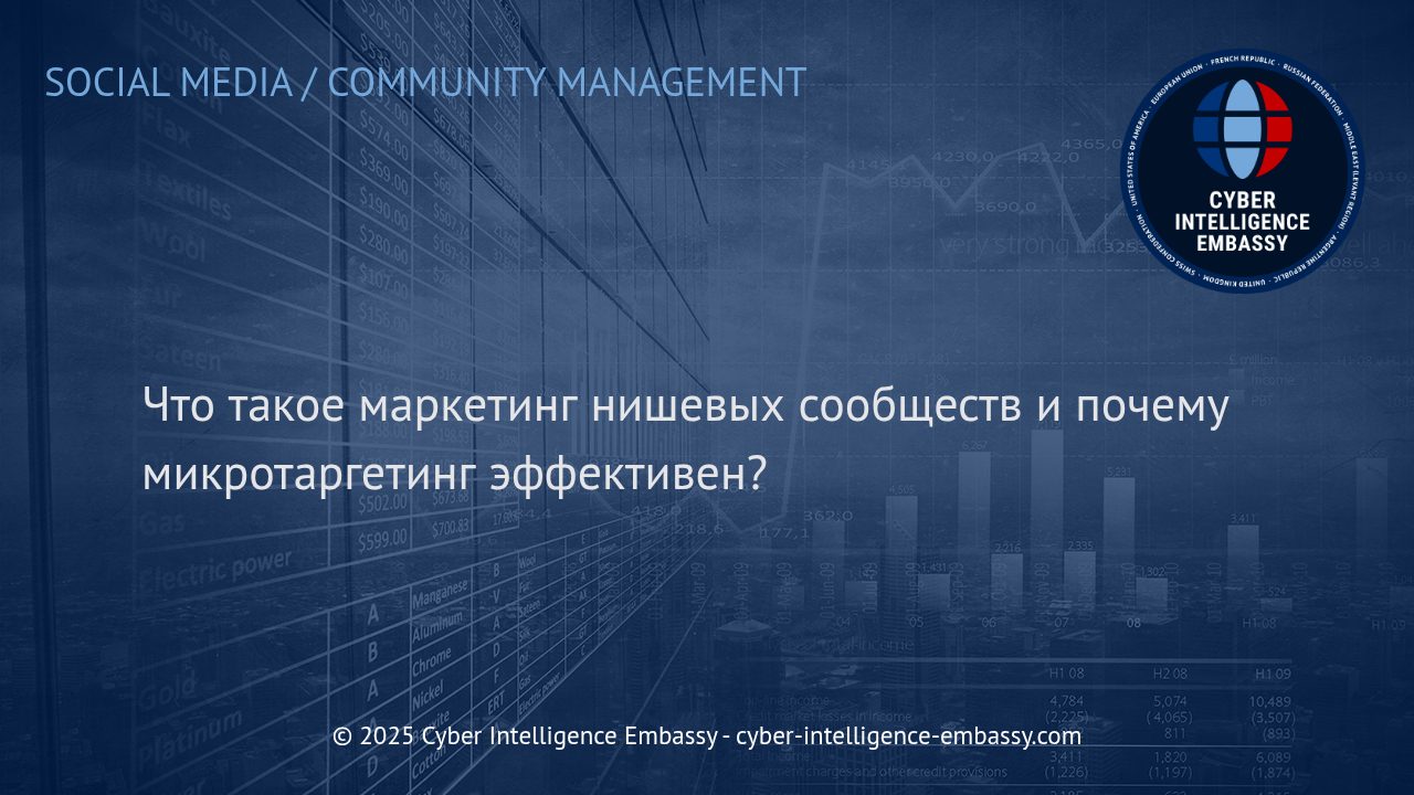 Маркетинг нишевых сообществ: как микротаргетинг меняет правила игры