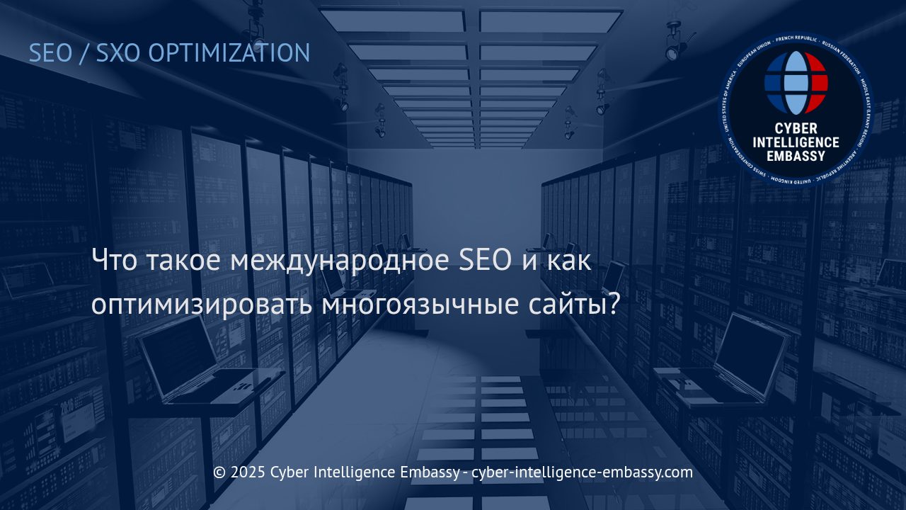Международное SEO: как эффективно продвигать многоязычные сайты на глобальном рынке