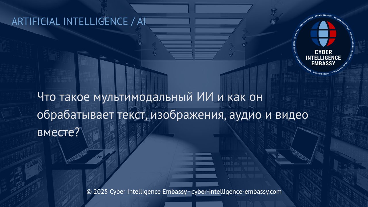 Мультимодальный искусственный интеллект: как он объединяет текст, изображения, аудио и видео