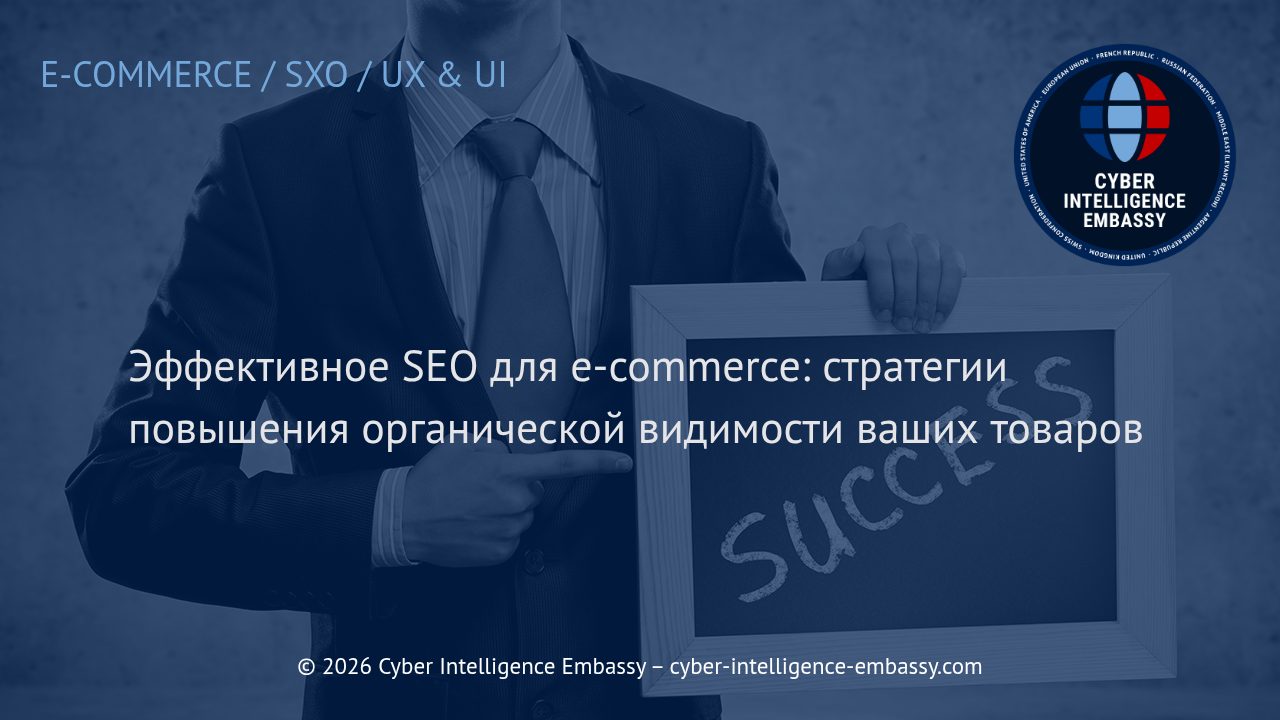 Эффективное SEO для e-commerce: стратегии повышения органической видимости ваших товаров