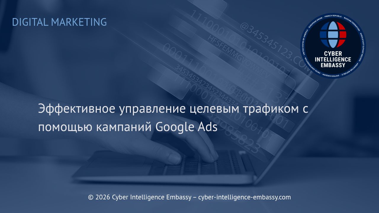 Эффективное управление целевым трафиком с помощью кампаний Google Ads