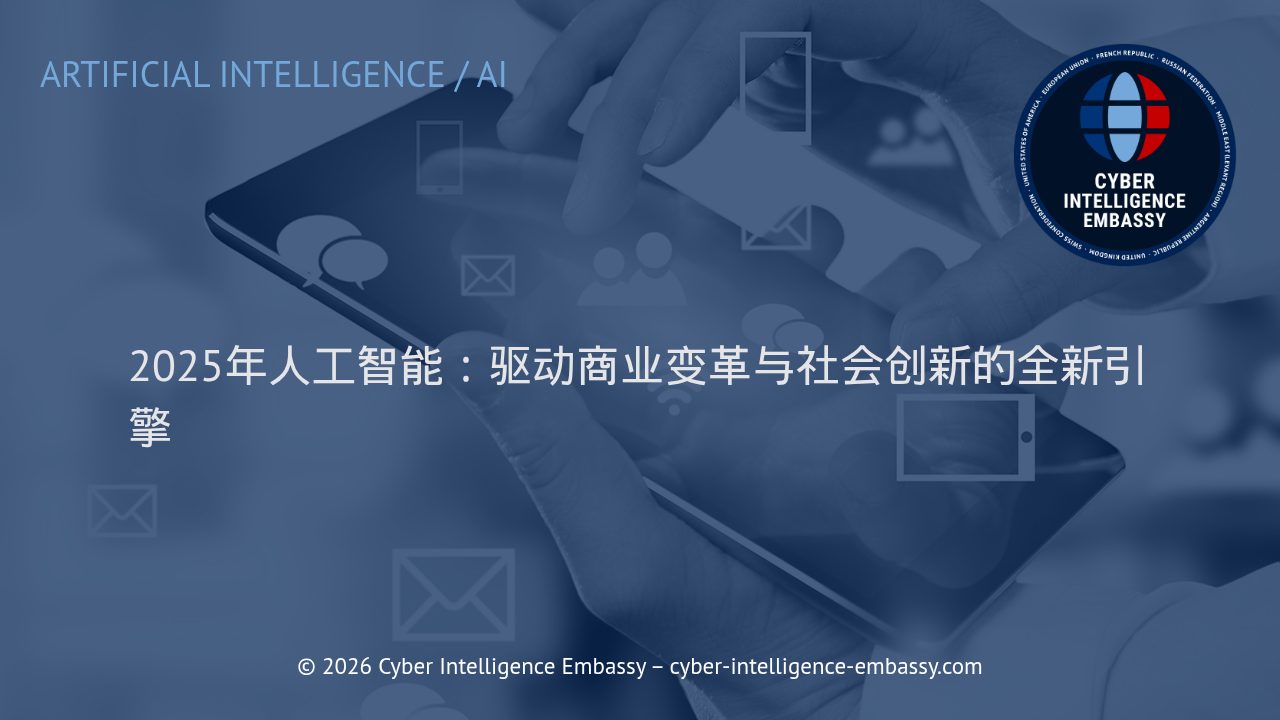 2025年人工智能：驱动商业变革与社会创新的全新引擎