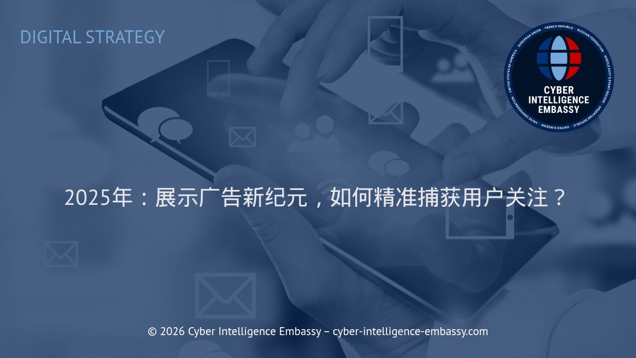 2025年：展示广告新纪元，如何精准捕获用户关注？
