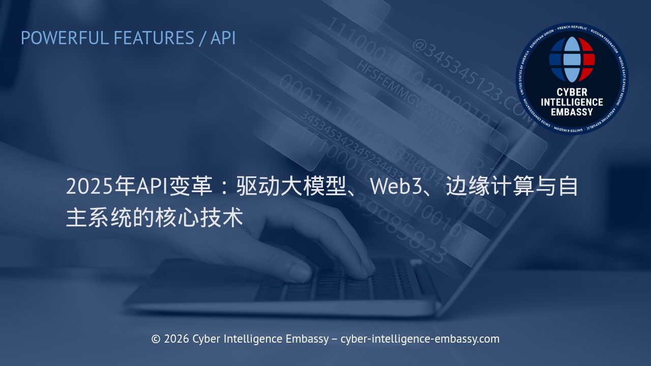 2025年API变革：驱动大模型、Web3、边缘计算与自主系统的核心技术