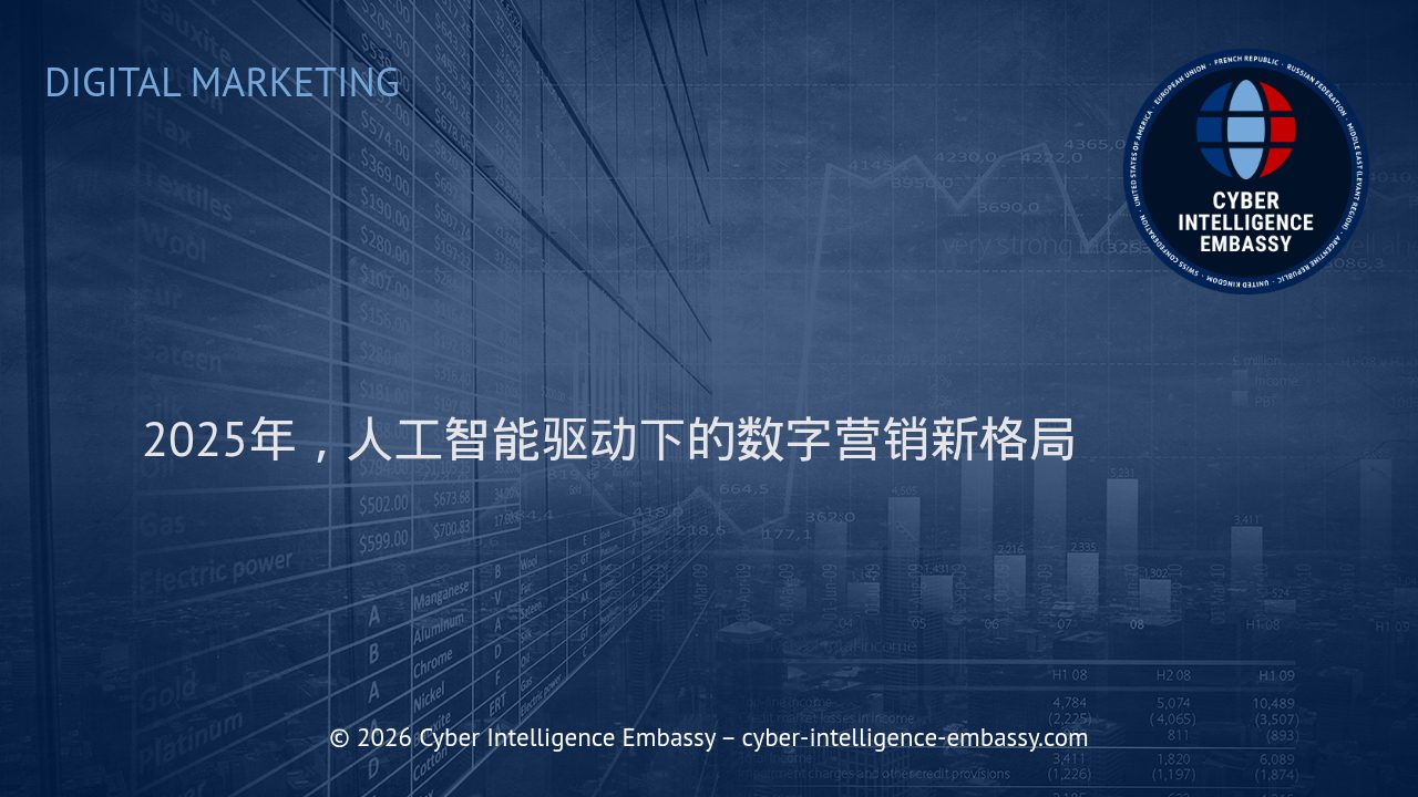 2025年，人工智能驱动下的数字营销新格局