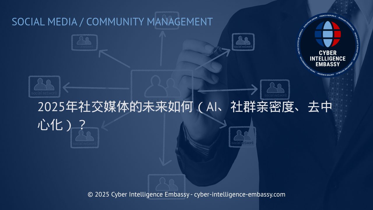 2025年社交媒体新格局：AI赋能、社群进化与去中心化趋势