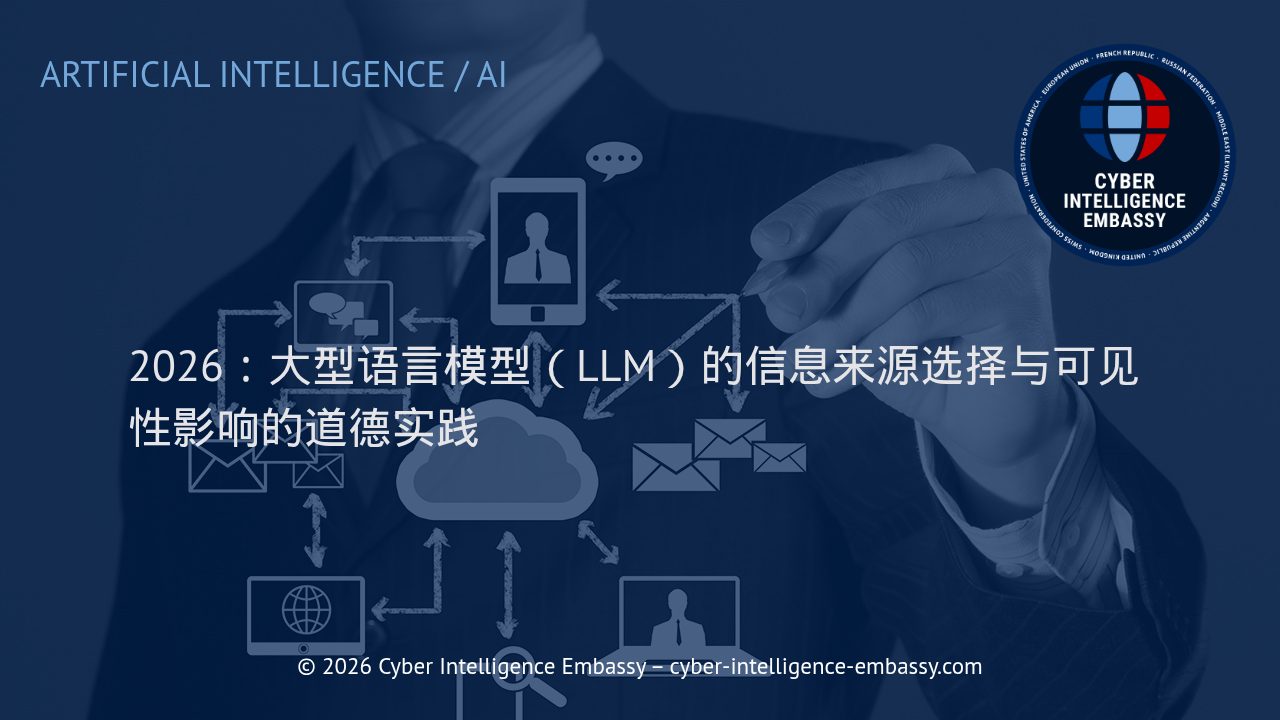 2026：大型语言模型（LLM）的信息来源选择与可见性影响的道德实践