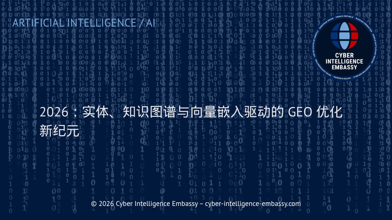 2026：实体、知识图谱与向量嵌入驱动的 GEO 优化新纪元