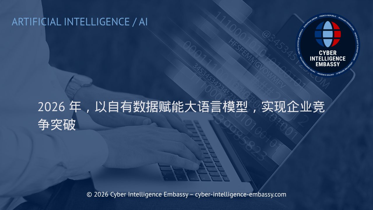 2026 年，以自有数据赋能大语言模型，实现企业竞争突破