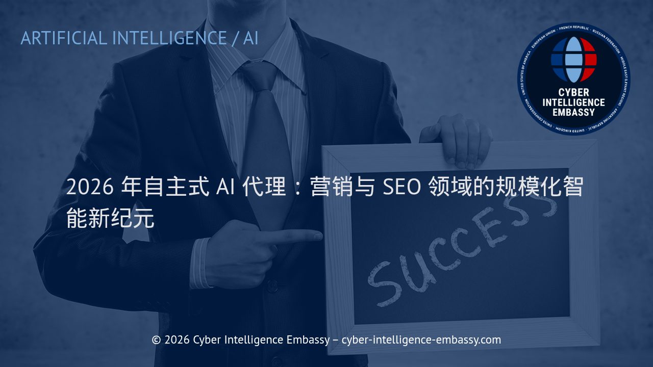 2026 年自主式 AI 代理：营销与 SEO 领域的规模化智能新纪元