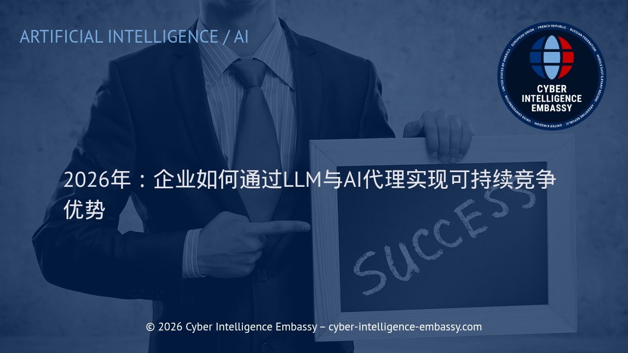 2026年：企业如何通过LLM与AI代理实现可持续竞争优势